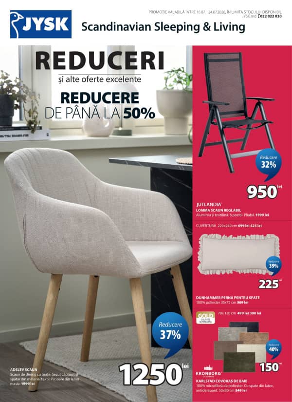 JYSK: Oferta săptămânii
