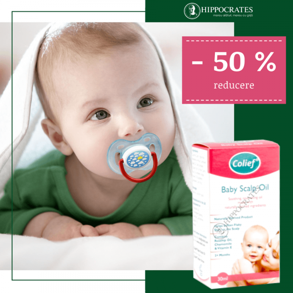 Hippocrates: Colief Baby Scalp Oil -50% reducere