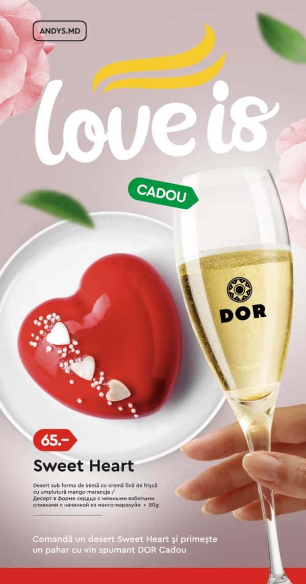 Andy's: Promoţie Love Is