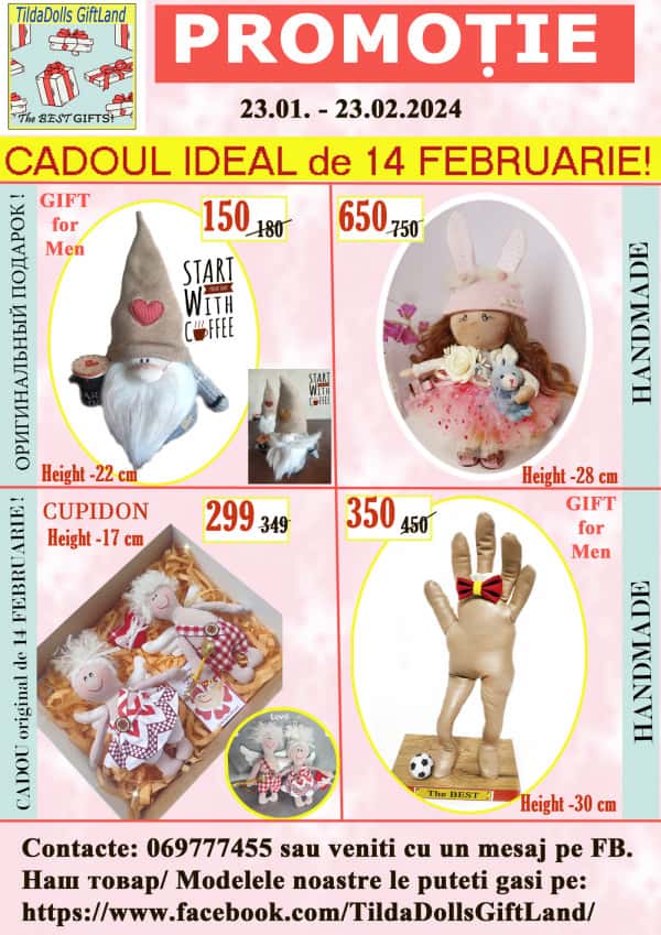 Cadou original 14 februarie