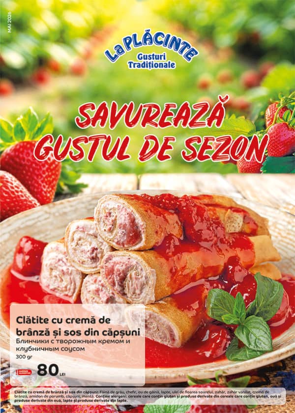 Promoție de sezon în La Plăcinte