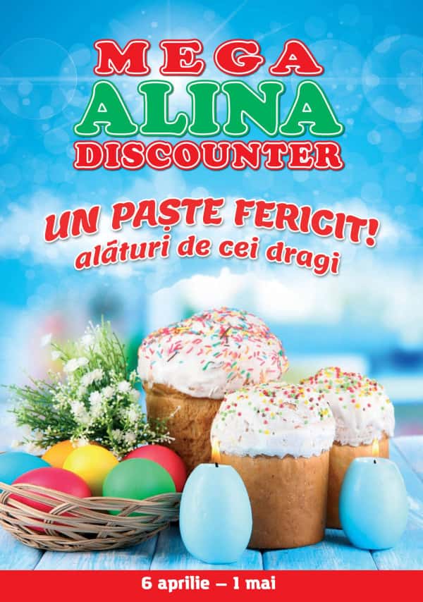 Mega Alina Discounter: Пасхальные скидки