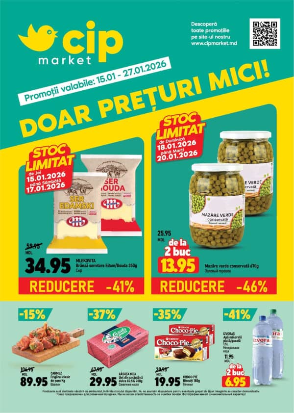 CIP Market: Doar prețuri mici