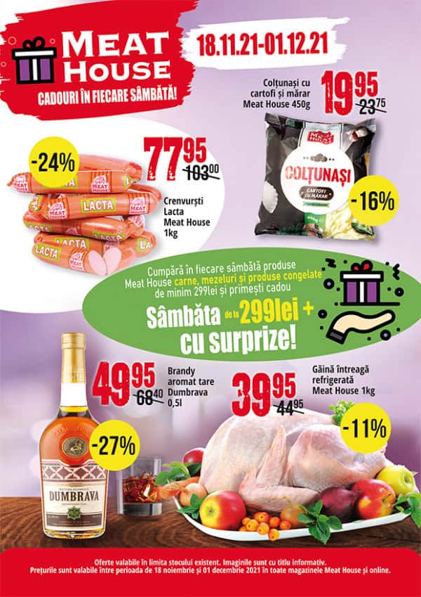 Meat House: Catalog final noiembrie