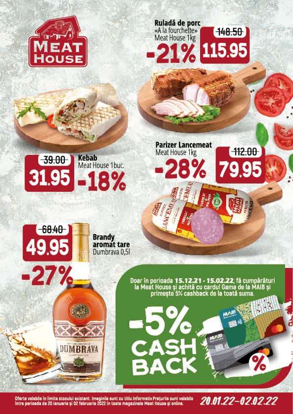 Meat House: Catalog final ianuarie