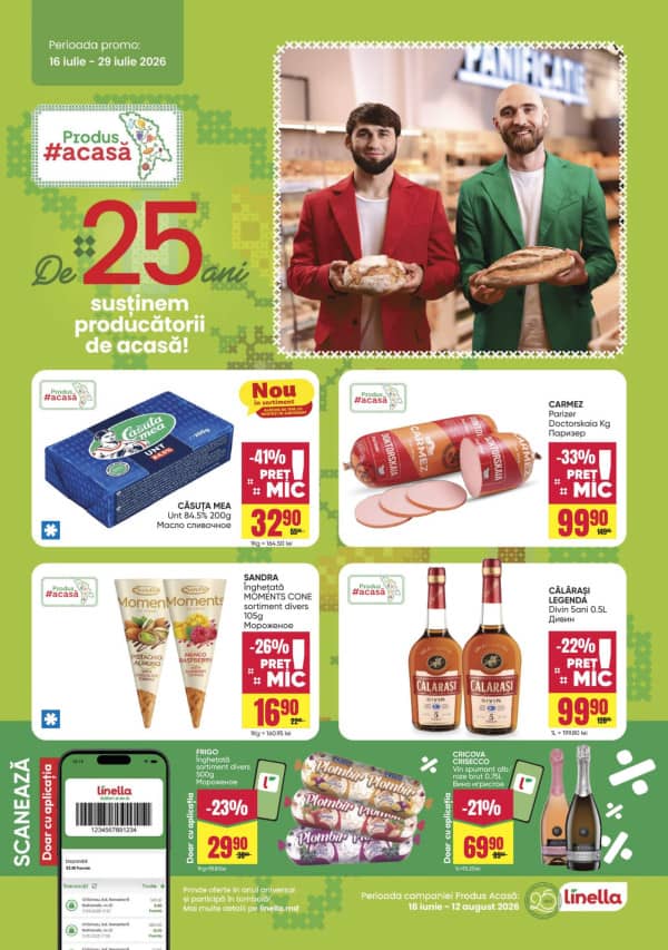 Linella: Oferta lunii iulie