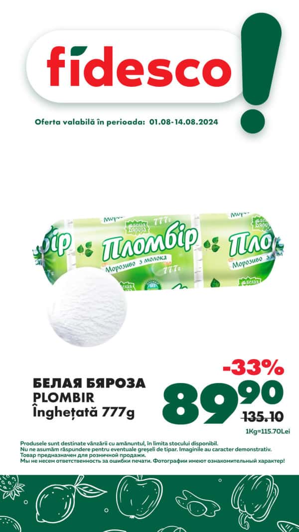 Fidesco: Oferta lunii august
