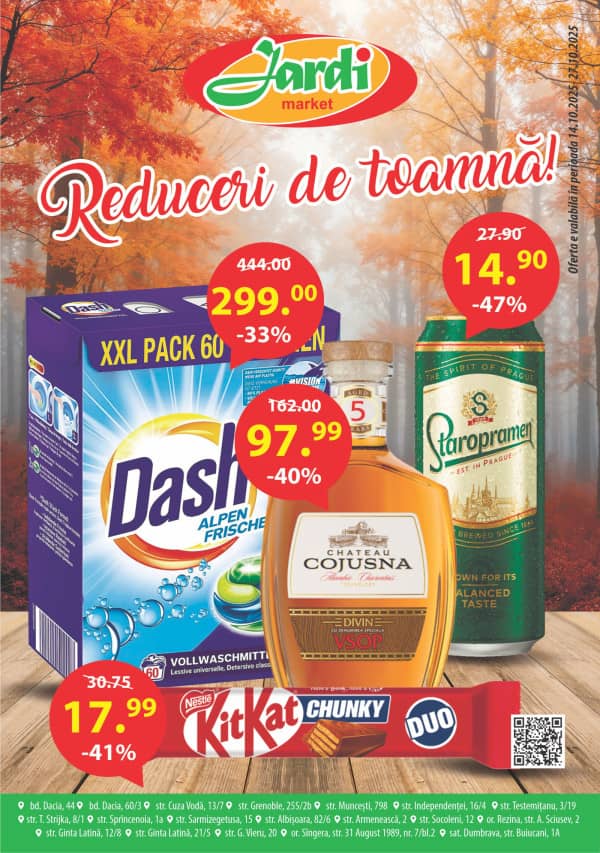 Jardi: Reduceri de toamnă