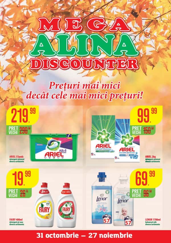 Mega Alina Discounter: Буклет ноября