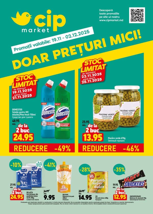 CIP Market: Oferta promotionala