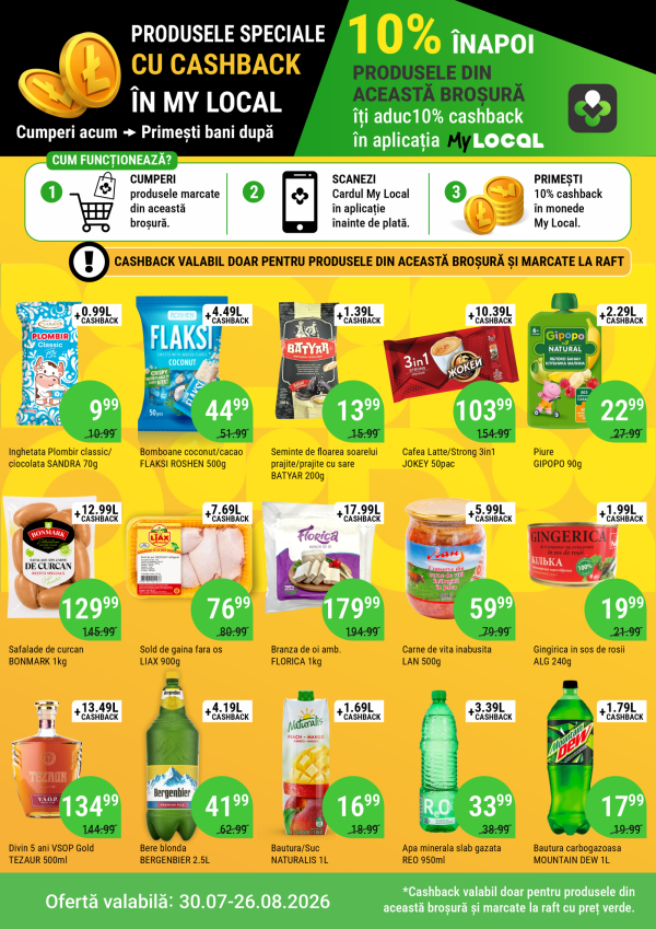 Local: Cashback