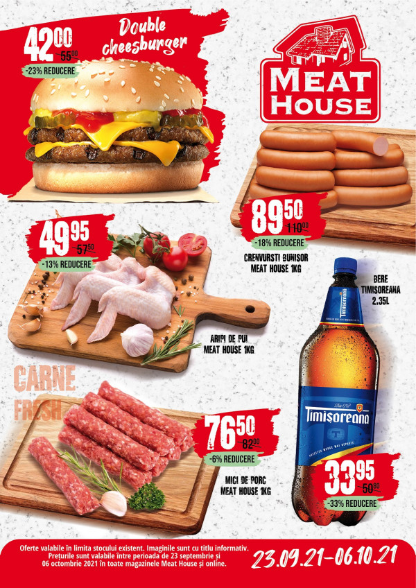 Meat House: Catalog final septembrie