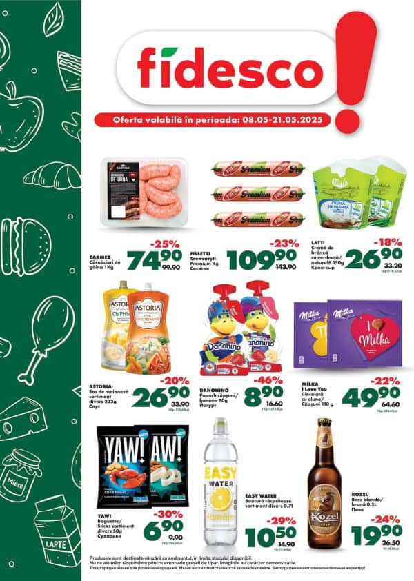 Fidesco: Oferta lunii Mai