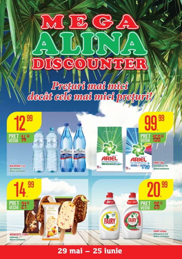 Mega Alina Discounter: Буклет июня