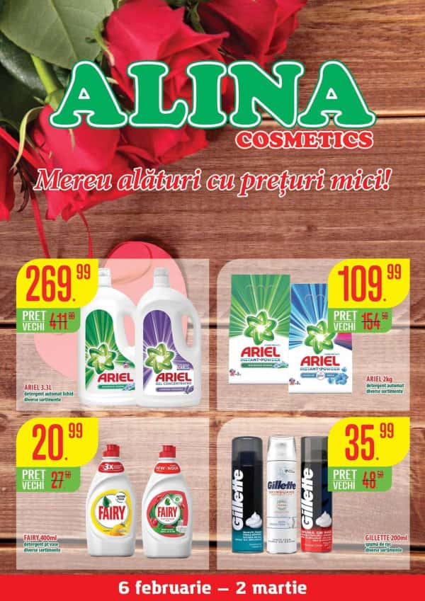 Alina Cosmetics: Oferta lunii februarie
