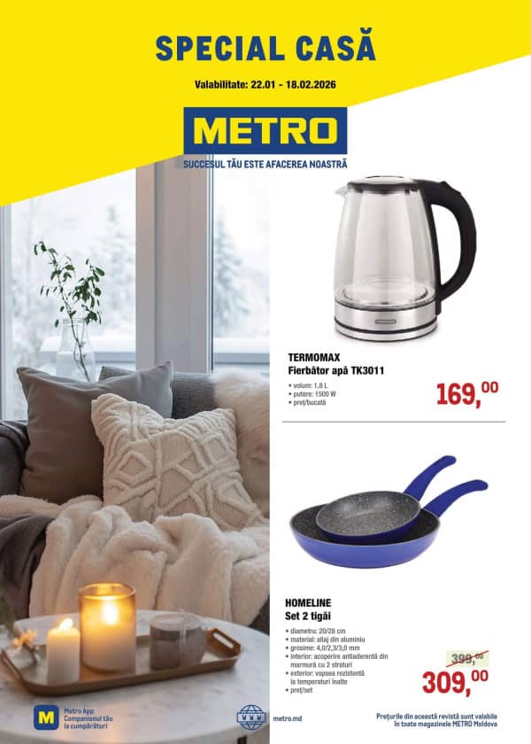 METRO: Catalog Special Produse pentru casă (NR. 2)