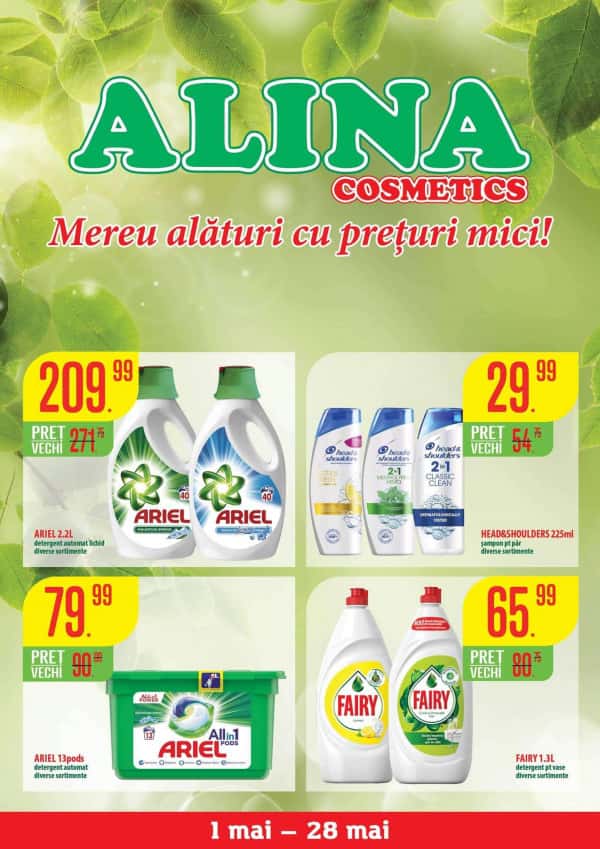 Alina Cosmetics: Oferta lunii mai