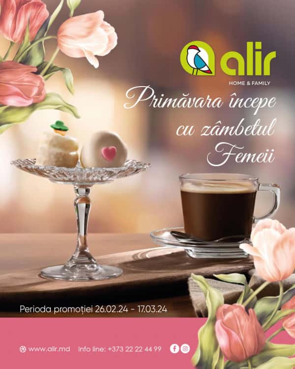 Alir: Primăvara începe cu zâmbetul femeii