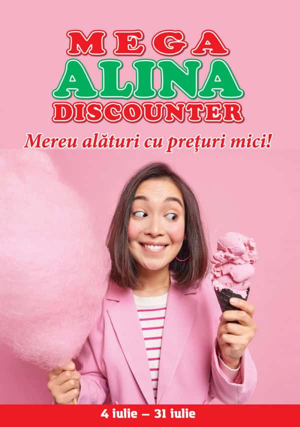 Mega Alina Discounter: Буклет июля