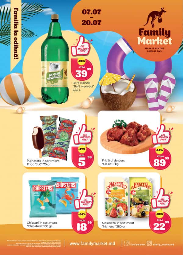 Family Market: Oferta lunii iulie
