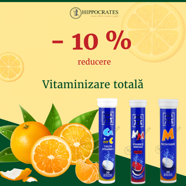 Vitaminizare totală la Hippocrates