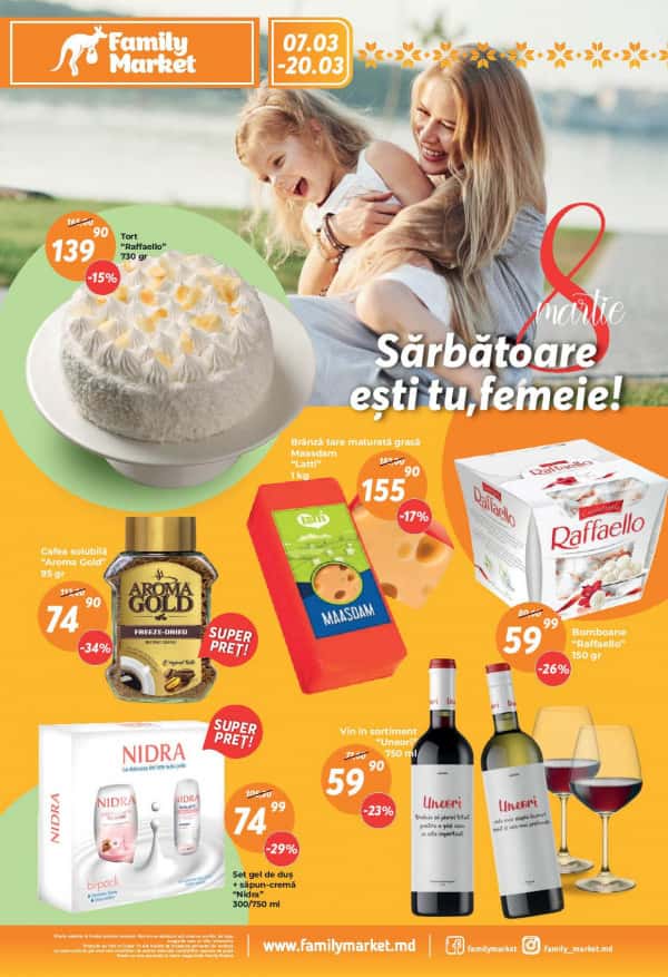 Family Market: Sărbătoare ești tu, femeie!