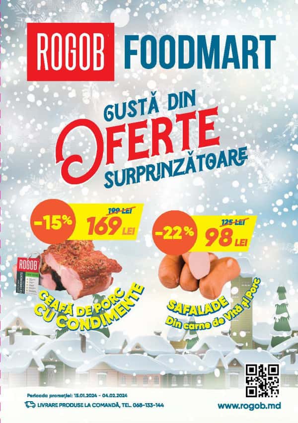 Rogob: Reducerile lunii ianuarie