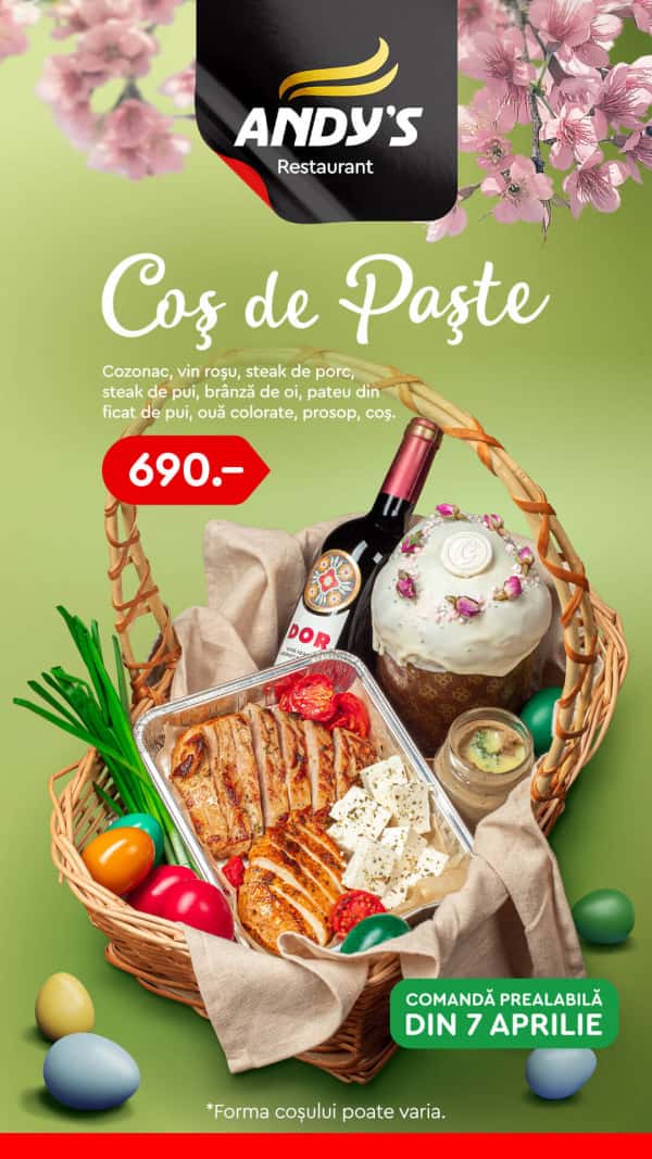 Coș de Paște de la Andy’s