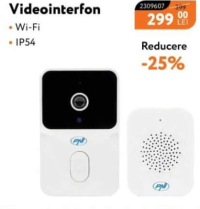 PNI Videointerfon Wi-Fi IP54