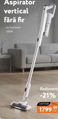 NANU market Aspirator vertical fără fir 150W