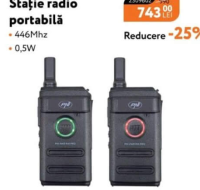 PNI Stație radio portabilă 446MHz