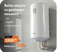 Tesy Boiler electric cu gestionare mecanică 50L 2000W