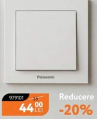 Panasonic Întrerupător 1-clapă