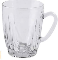 Nanu Market Pahar din sticlă 240ml