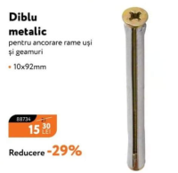 Nanu Market Diblu metalic 10x92mm