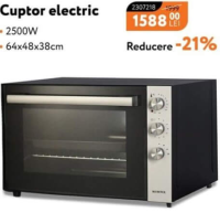 NANU market Kumtel Cuptor electric 2500W 64x48x38cm