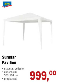 aro Sunstar Pavilion 300x300 cm