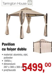 Tarrington House Pavilion cu foișor dublu 287 x 300 x 300 cm