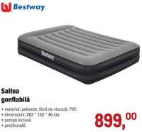 Bestway Saltea gonflabilă 203*152*46cm