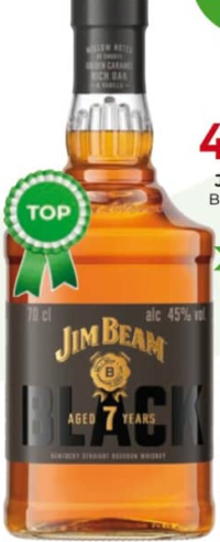 JIM BEAM BLACK 7 ani Whisky 0.7L