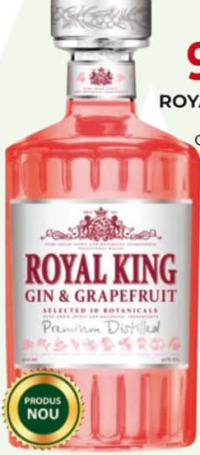 ROYAL KING Gin Grapefruit Blue Original 0.5L