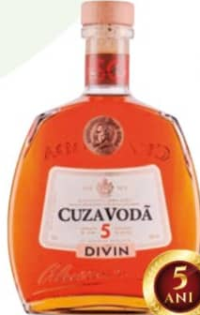 CUZA VODĂ Divin, 5 ani 0.5L