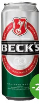 Beck's Bere blondă c/m 0.5L