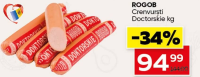 ROGOB Crenvurști Doctorskie kg
