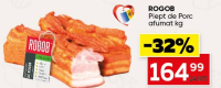 ROGOB Piept de Porc afumat kg