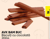 AVK BAM BUC Biscuiți cu ciocolată 200g