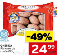GHETIKO Pârjoale de casă 400g