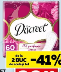 DISCREET Absorbante de zi Deo 54/60buc.