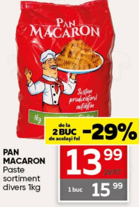 PAN MACARON Paste sortiment divers 1kg