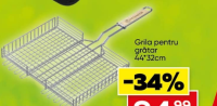 Grila pentru grătar 44*32cm